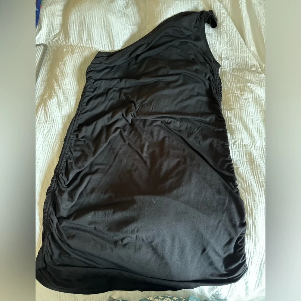 Good American Mini Black Dress - Picture 2 of 3
